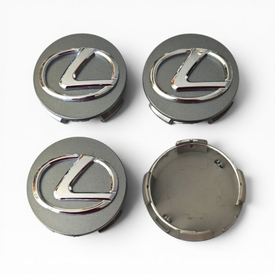 Ковпачки (заглушки) у диски сірі Lexus 62\55,6мм, 42603-30590